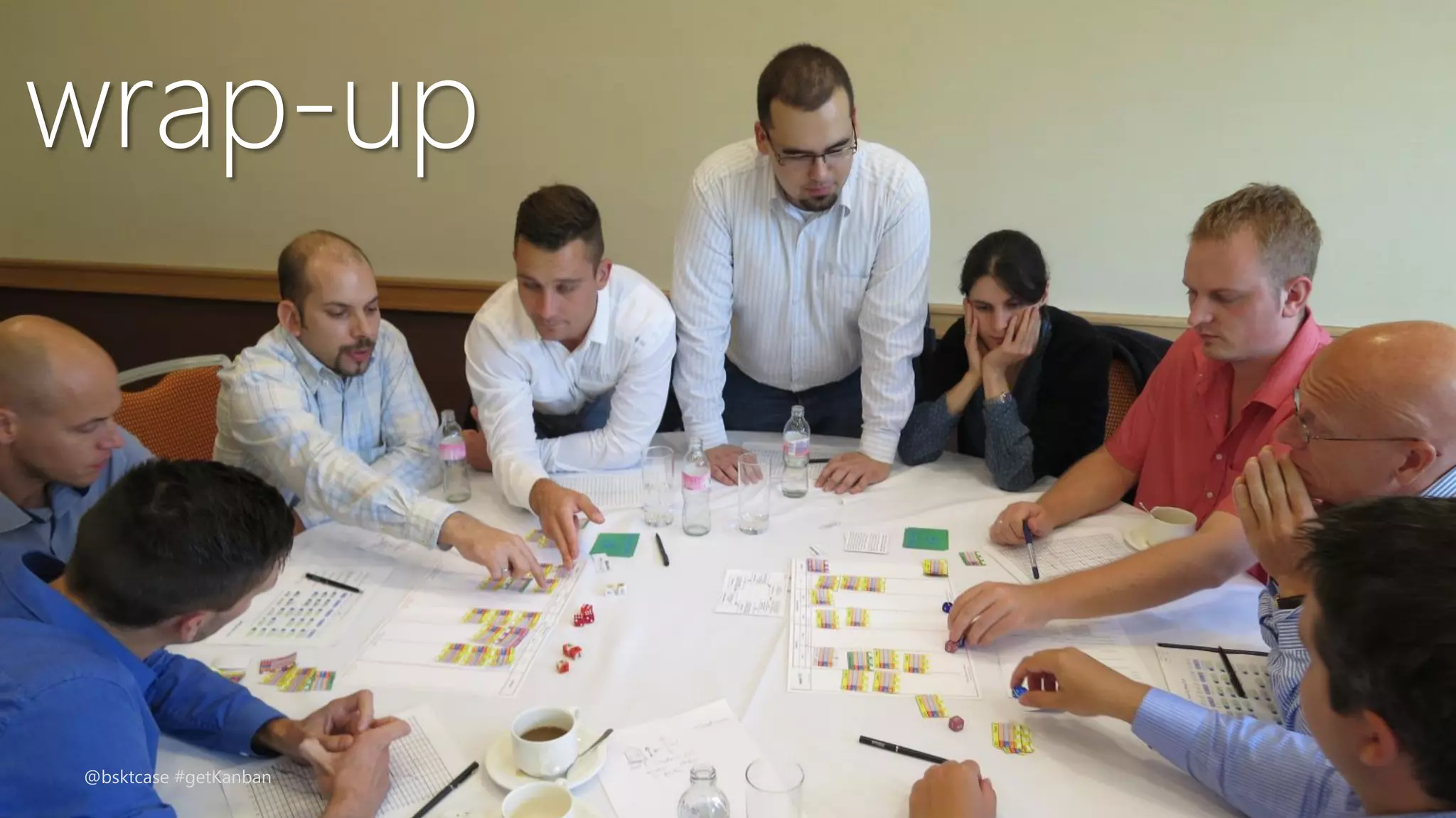 wrap-up
@bsktcase #getKanban
 