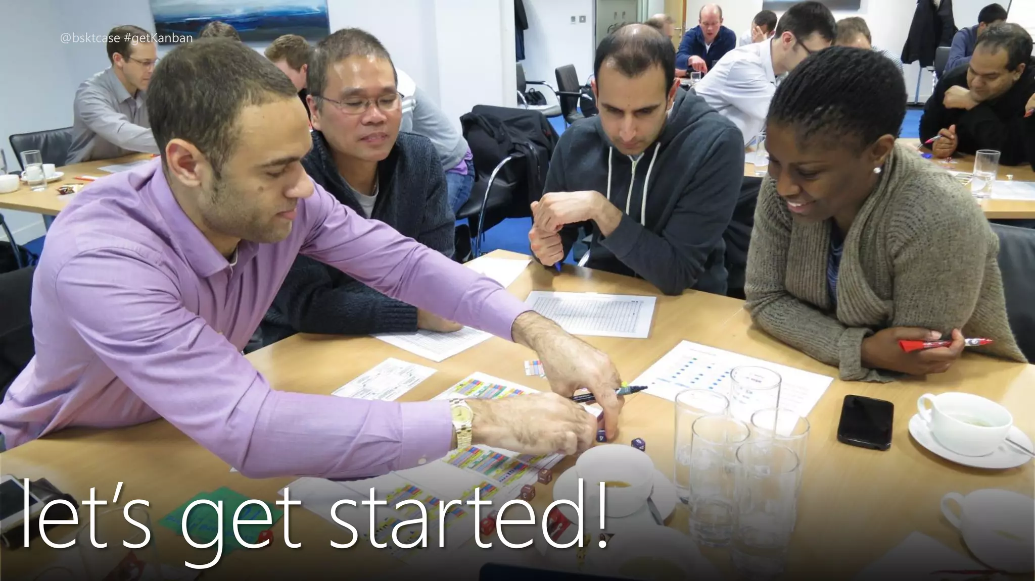 let’s get started!
@bsktcase #getKanban
 