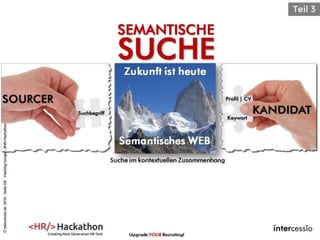 SEMANTISCHE
SUCHE
Upgrade YOUR Recruiting!
Semantisches WEB
Suche im kontextuellen Zusammenhang
Zukunft ist heute
©intercessio.de2016-Seite68-HackingGoogle-‚#HR-Hackathon
 