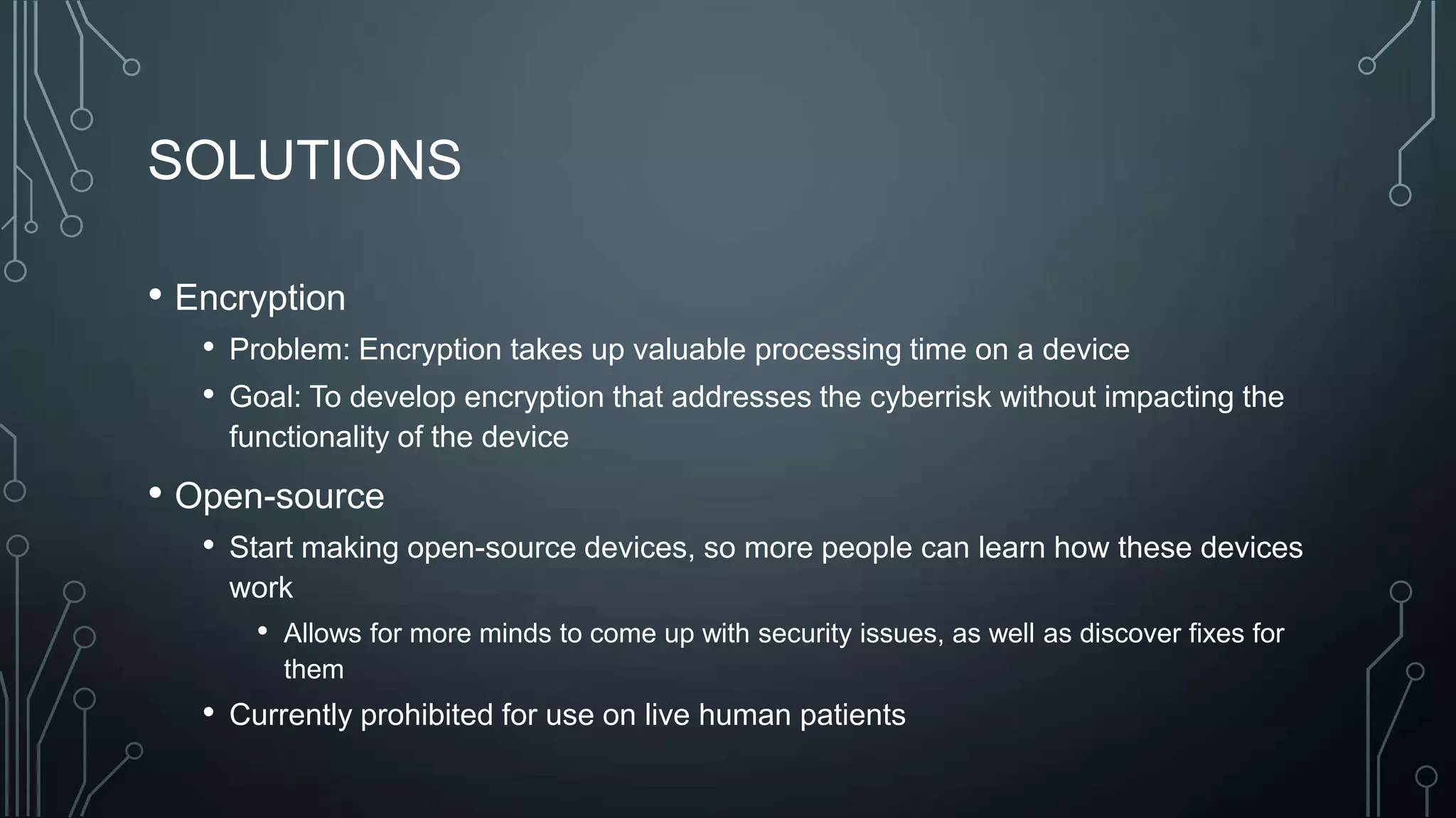 Hacking Into Medical Devices | PPTX
