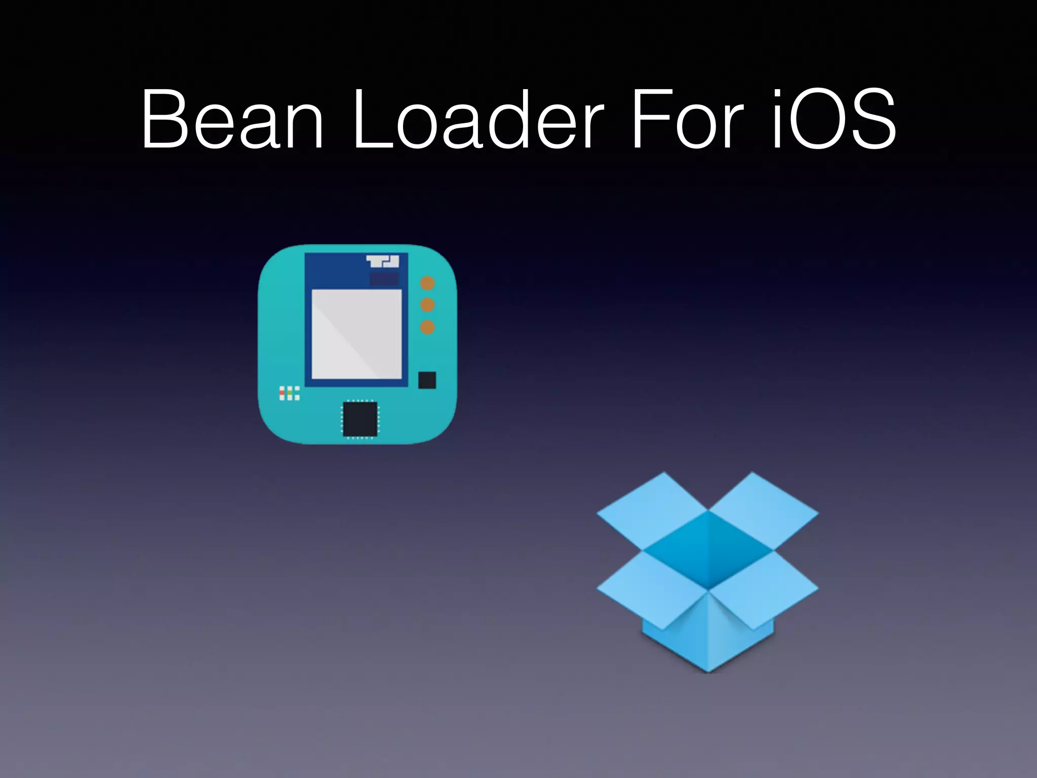 Bean Loader For iOS
 
