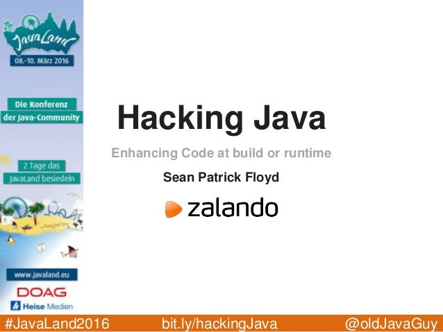 Hacking Java @JavaLand2016