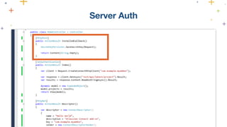 Server Auth
 