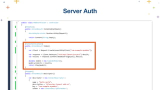 Server Auth
 