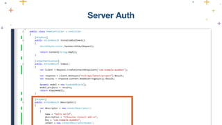 Server Auth
 