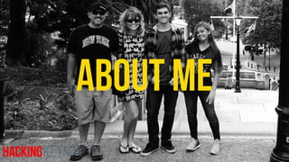 HackingKeynote
About Me
HackingKeynote
 