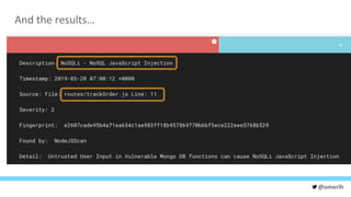 @omerlh
And the results…
 