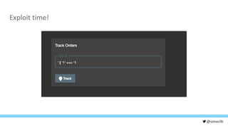 @omerlh
Exploit time!
 