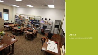 A place where dreams come to life.
AFTER
 