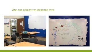 AND THE COOLEST WHITEBOARD EVER
 