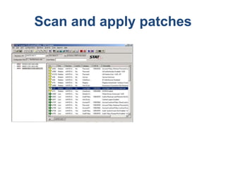 Scan and apply patches
 
