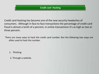 Hacking ppt | PPTX