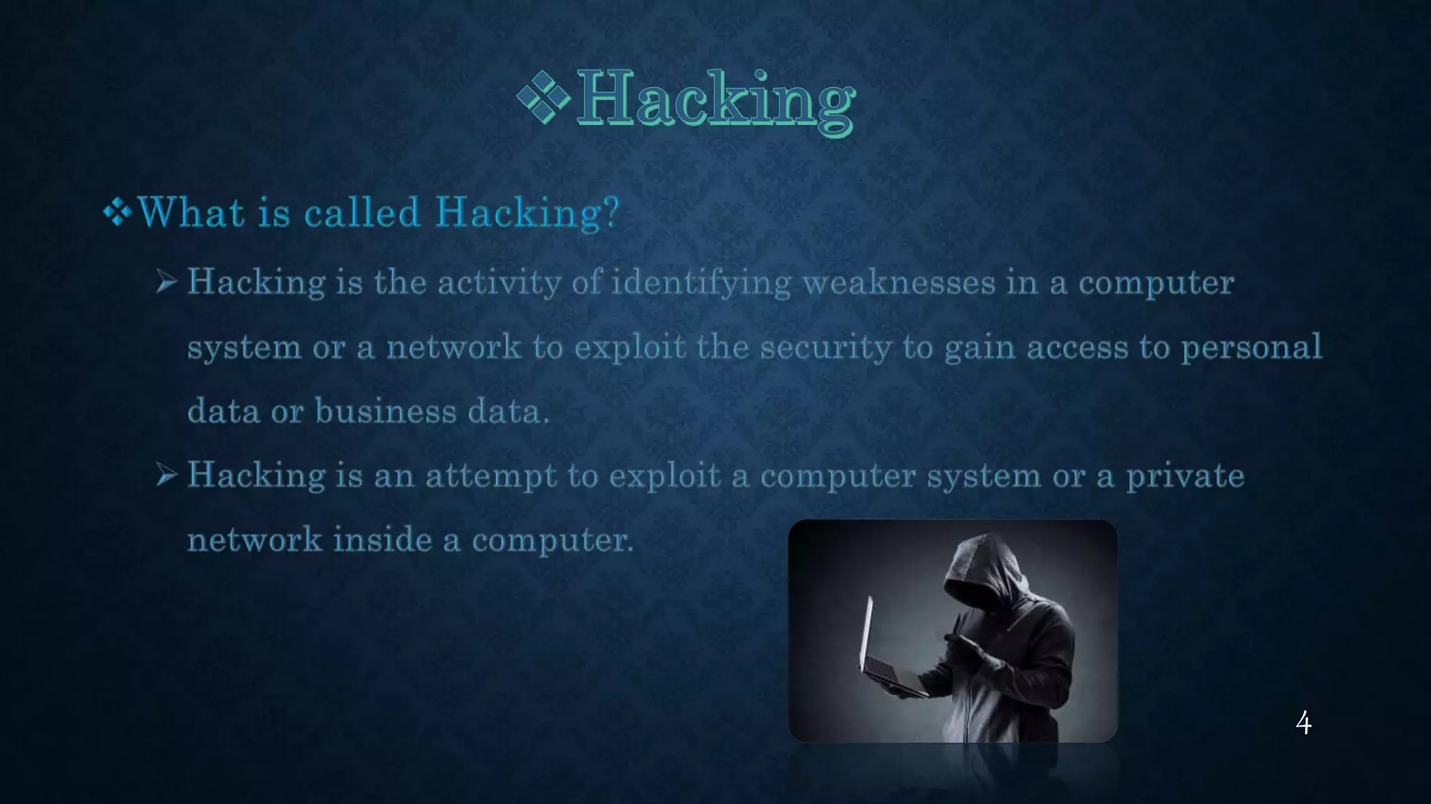 "Hacking" | PPT
