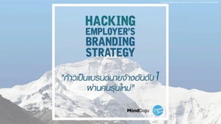 HACKING EMPLOYER’S BRANDING STRATEGY
© 2016 CAREERVISA THAILAND CO,LTD. ALL RIGTHS RESERVED
 