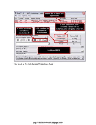 now check ur IP...(is it changed??) say thanx if yes




                         http://krimo666.mylivepage.com/
 