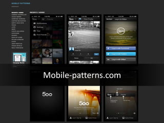 Mobile-patterns.com
 