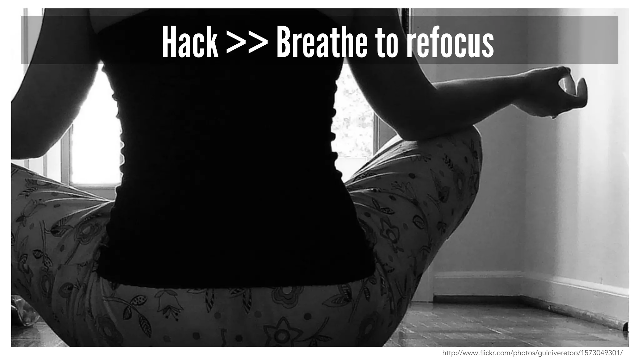 Hack >> Breathe to refocus 
http://www.flickr.com/photos/guiniveretoo/1573049301/ 
 