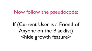 My 30-Minute Solution
Find the Facebook user ID of 2-3
employees at every company you
are concerned about.

 