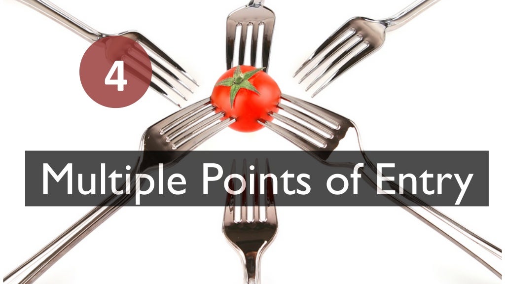 4" Multiple Points of Entry