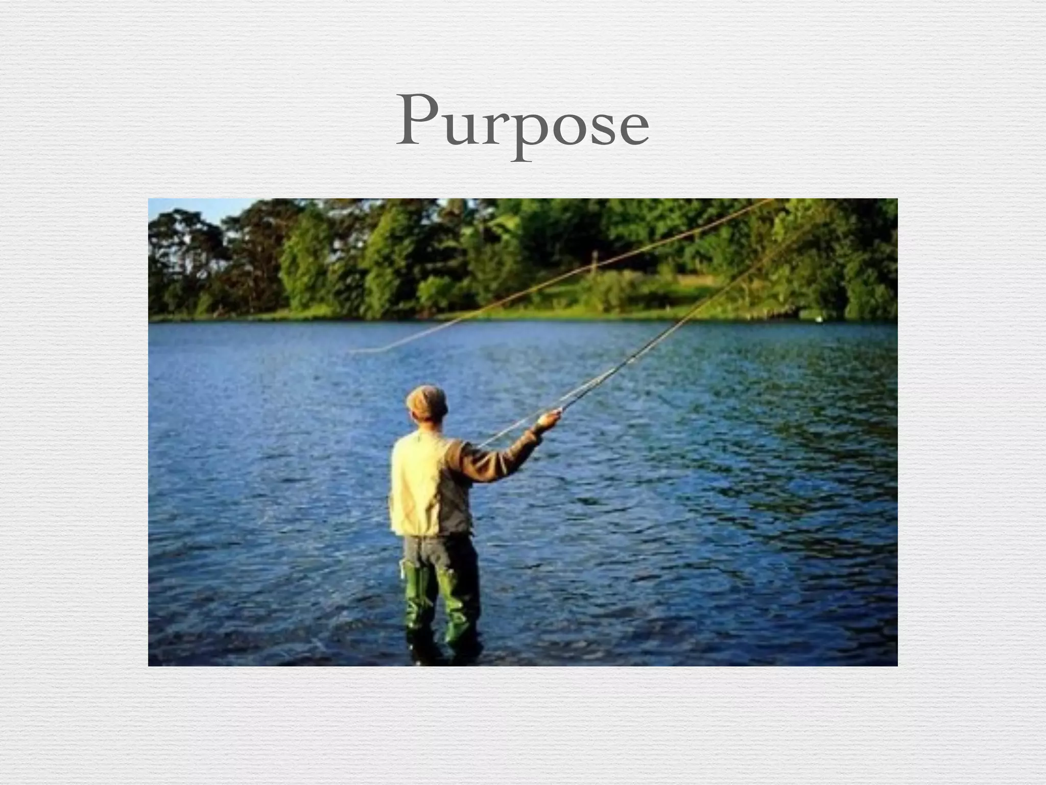 Purpose
 