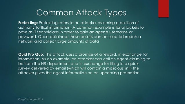 Hacking The Helpdesk Social Engineering Risks