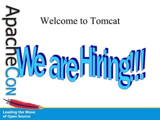 Welcome to Tomcat We are Hiring!!! 