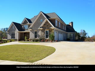 https://www.pexels.com/photo/architectural-design-architecture-blue-sky-bungalow-462358/
 
