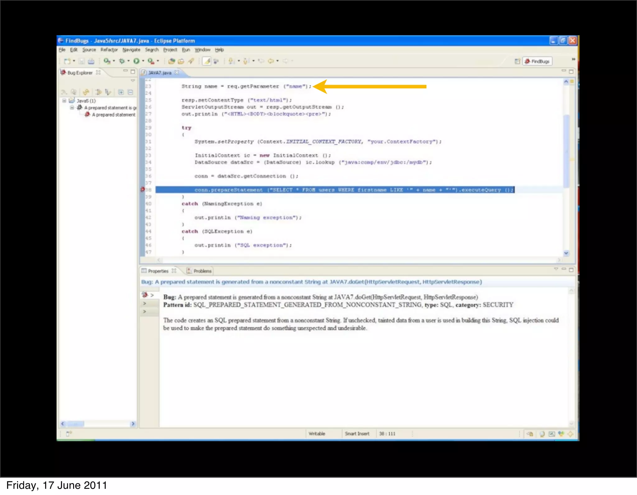 Friday, 17 June 2011
 