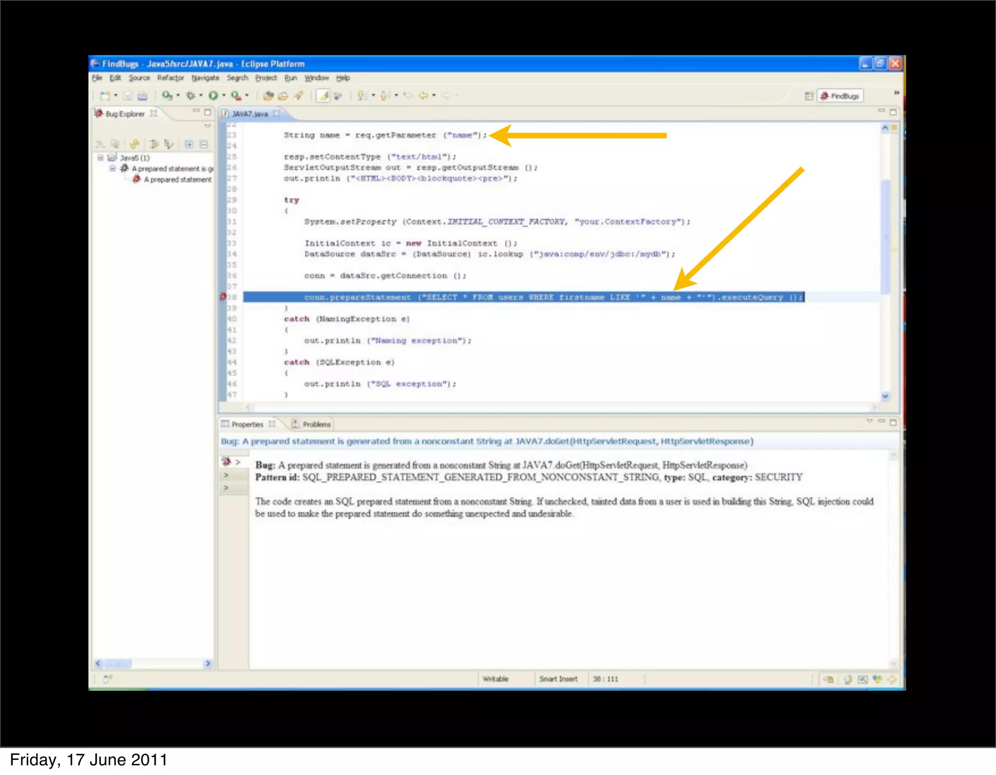 Friday, 17 June 2011
 