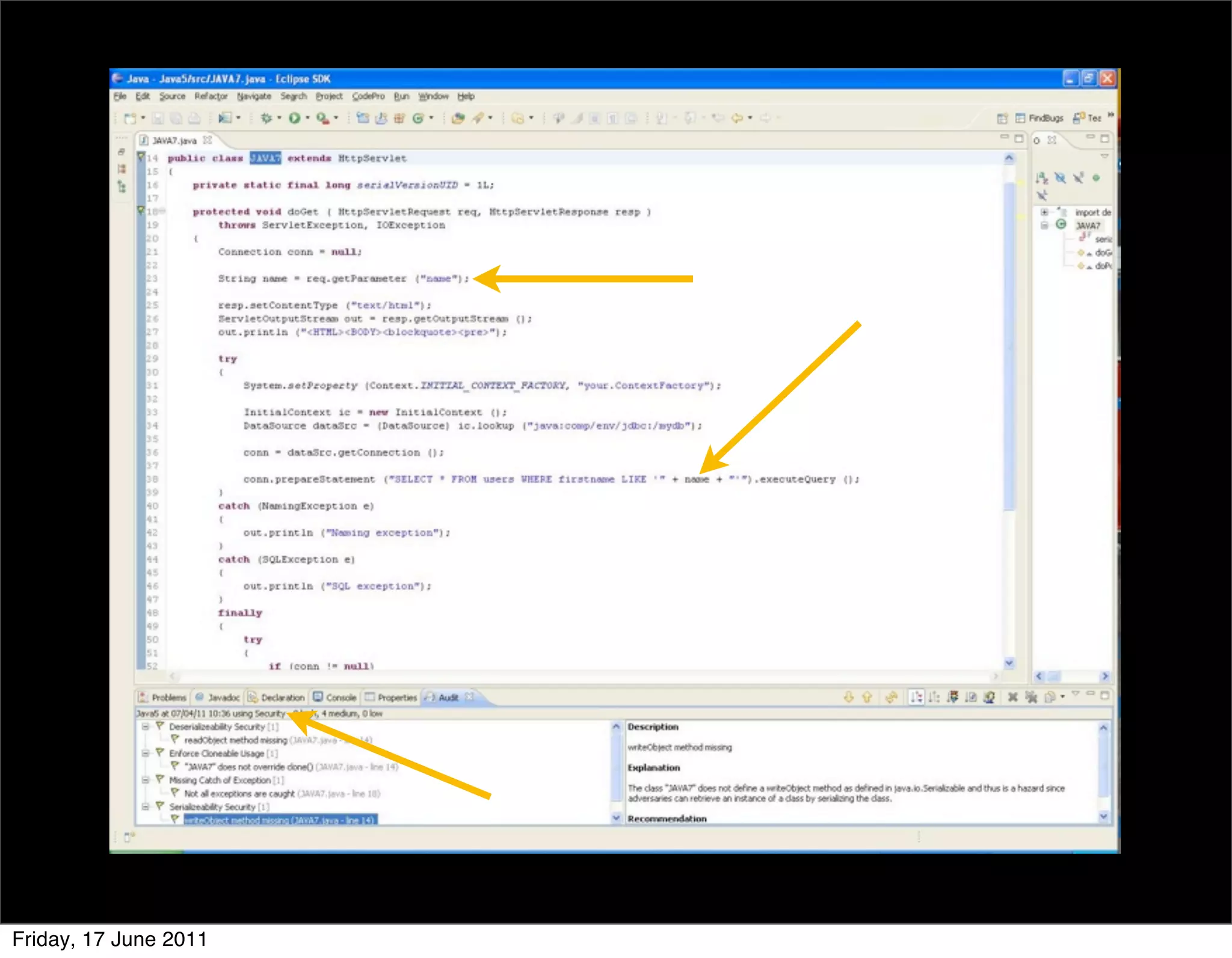 Friday, 17 June 2011
 