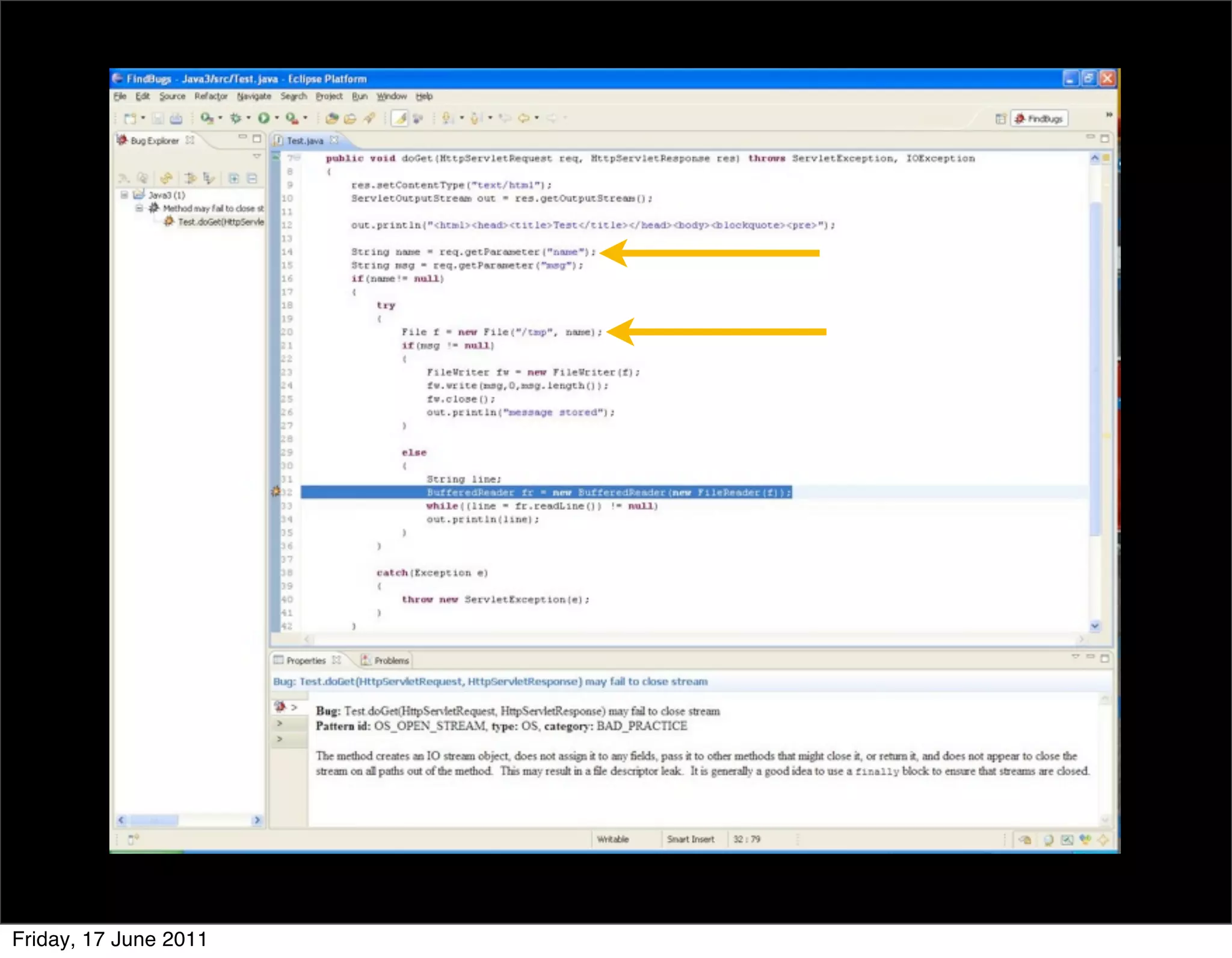 Friday, 17 June 2011
 