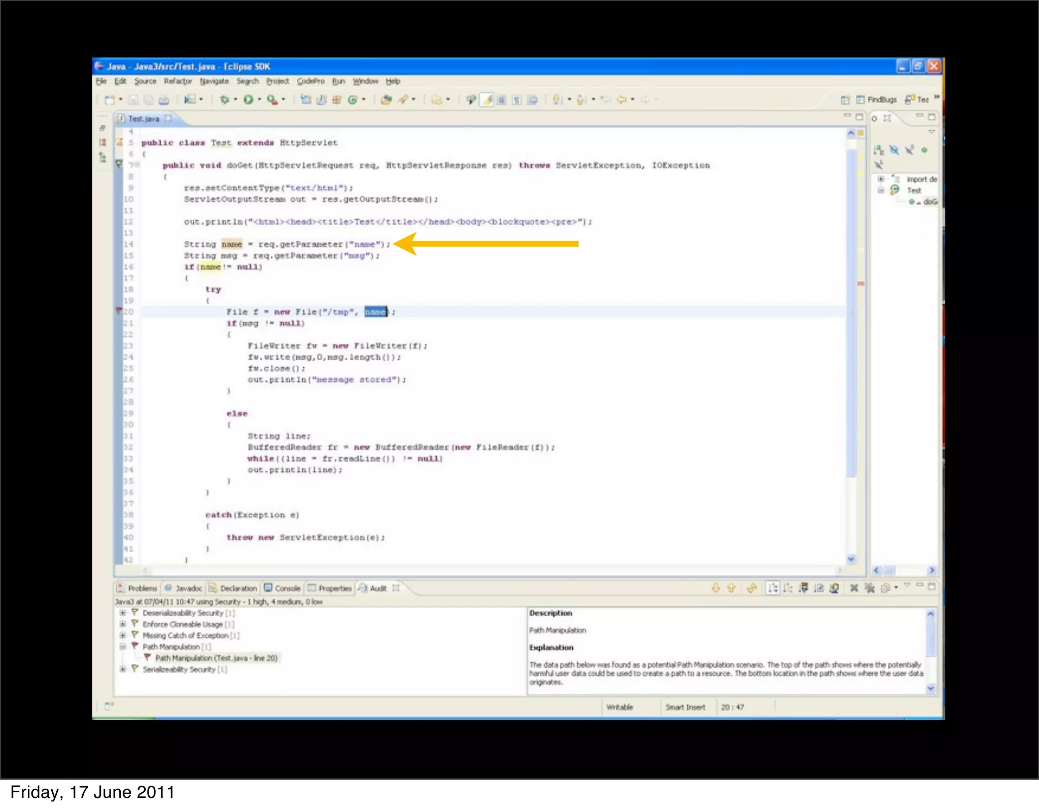 Friday, 17 June 2011
 