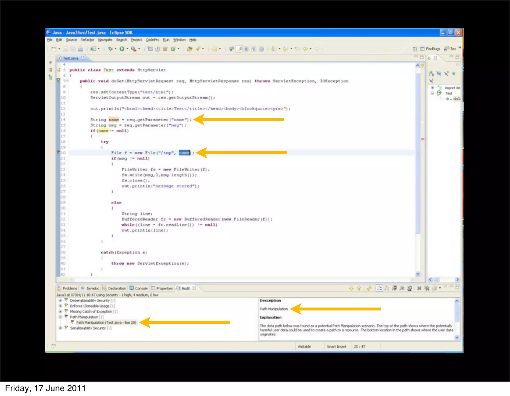 Friday, 17 June 2011
 