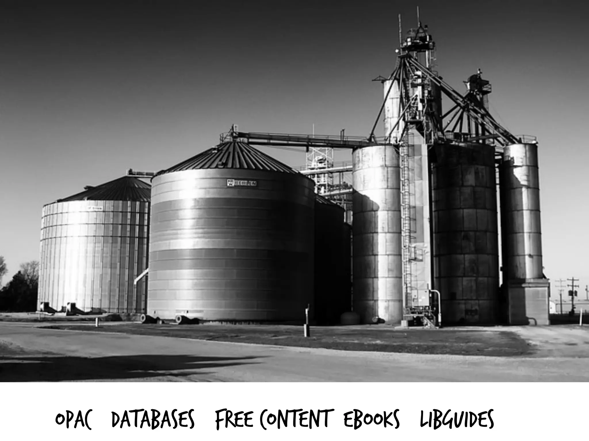 OPAC databases free content ebooks libguides
 