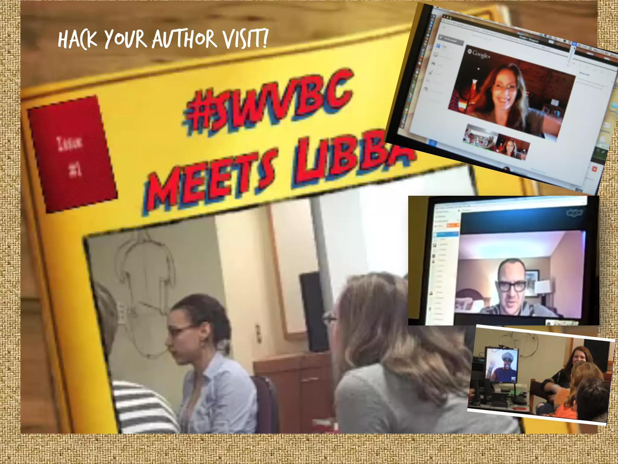Hack your Author visit!
 