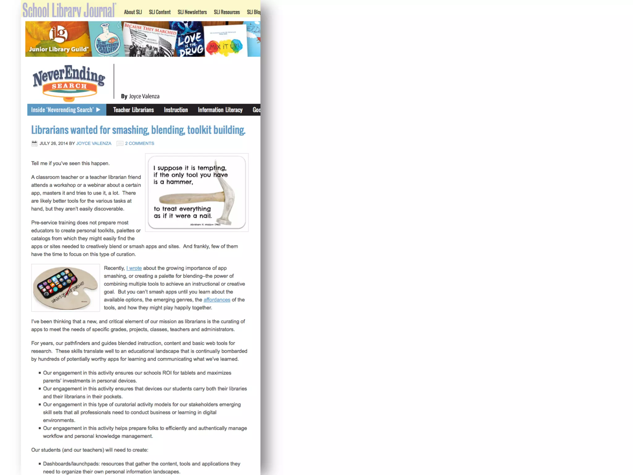 CuraKon	
  tools	
  as	
  search	
  tools!	
  
h#p://sdst.libguides.com/aecontent.php?pid=184760&sid=1558486	
  
 