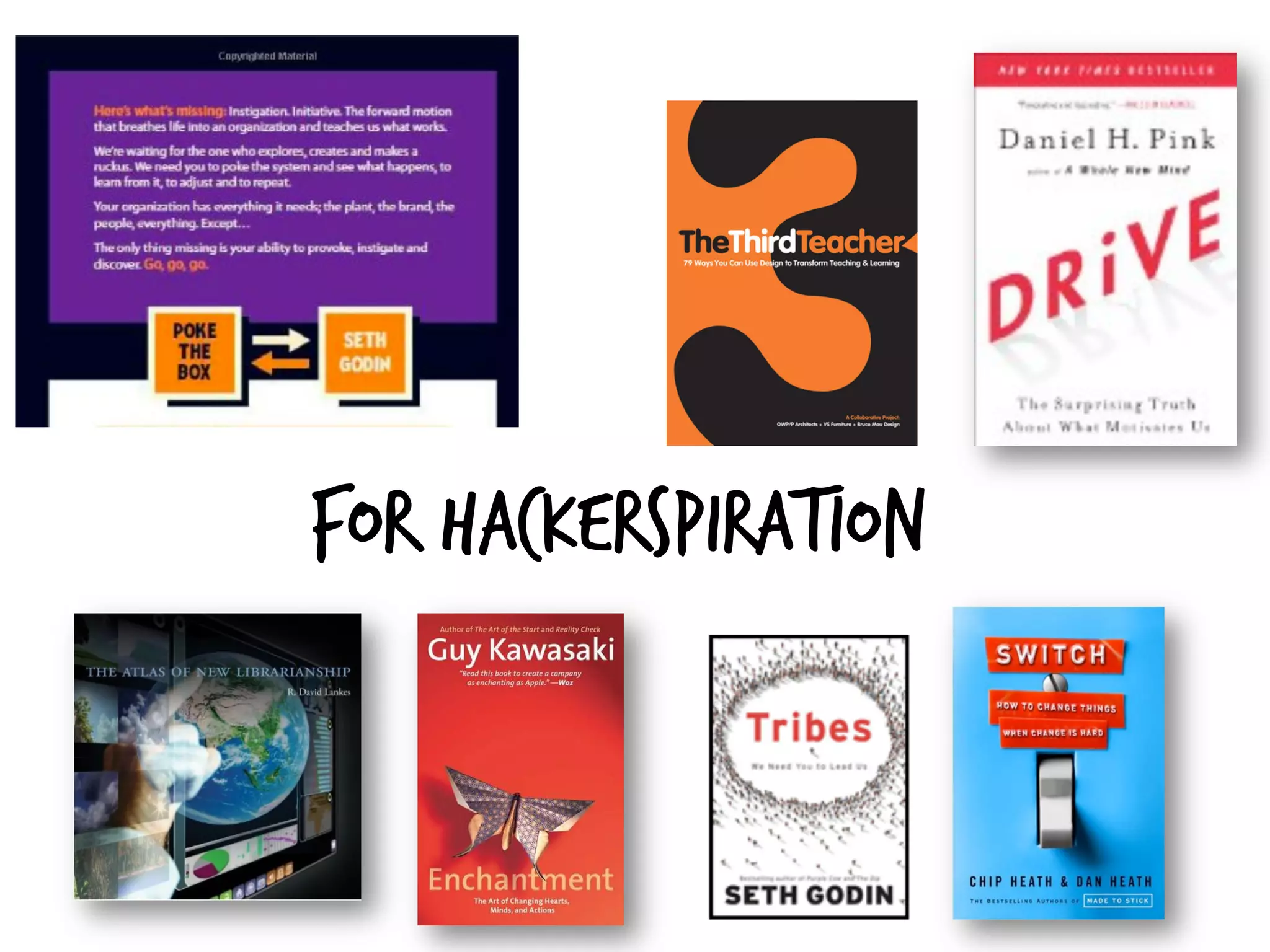 For hackerspiration
 