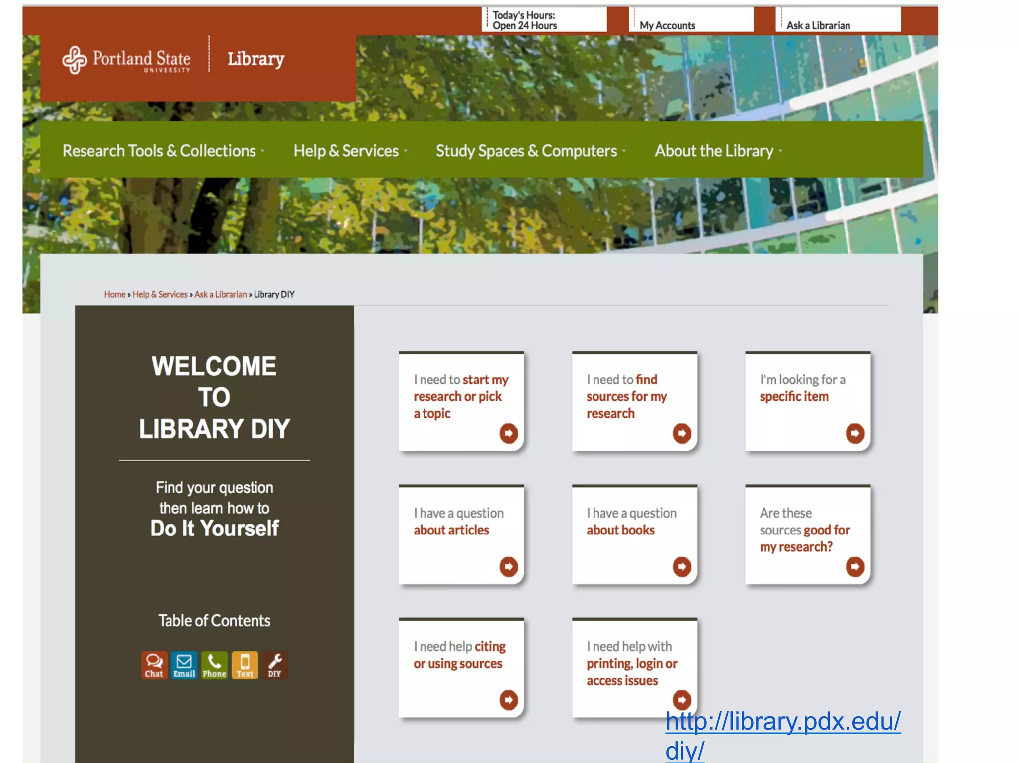 http://library.pdx.edu/
diy/
 