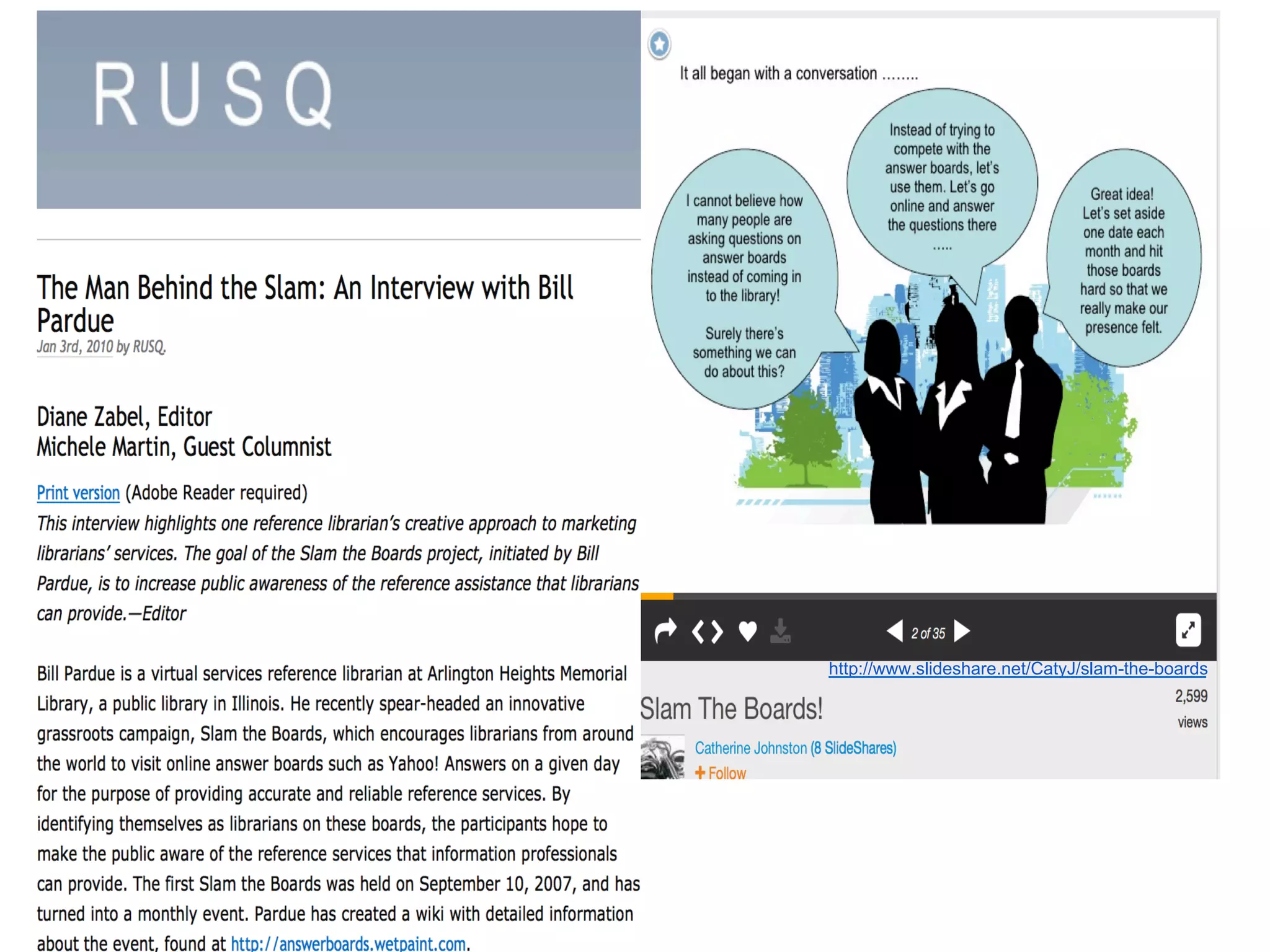 http://www.slideshare.net/CatyJ/slam-the-boards
 