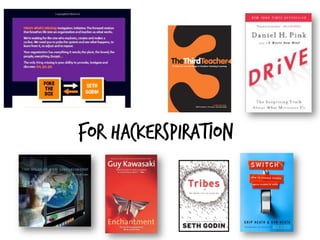 For hackerspiration
 