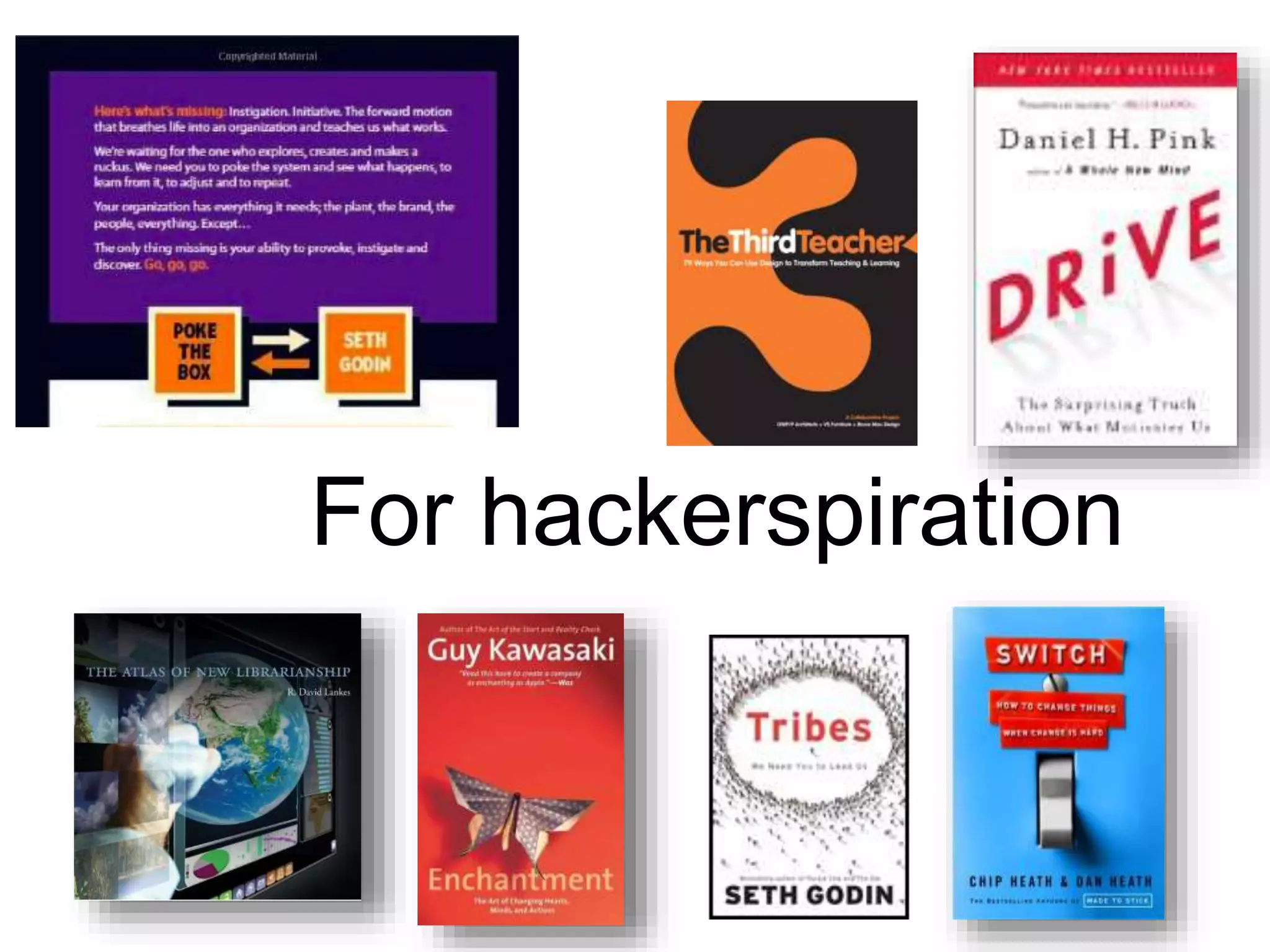 For hackerspiration
 