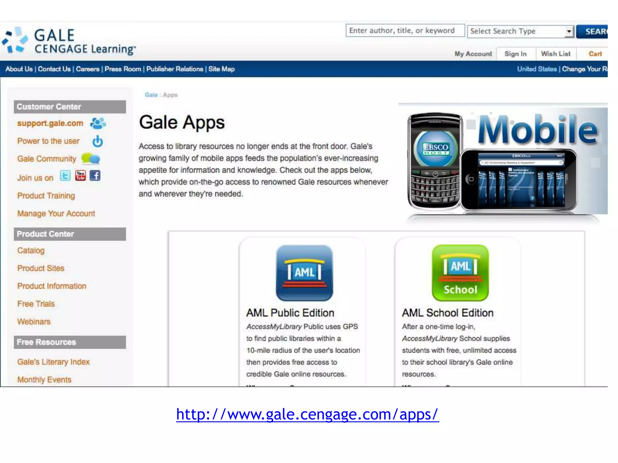 http://www.gale.cengage.com/apps/
 