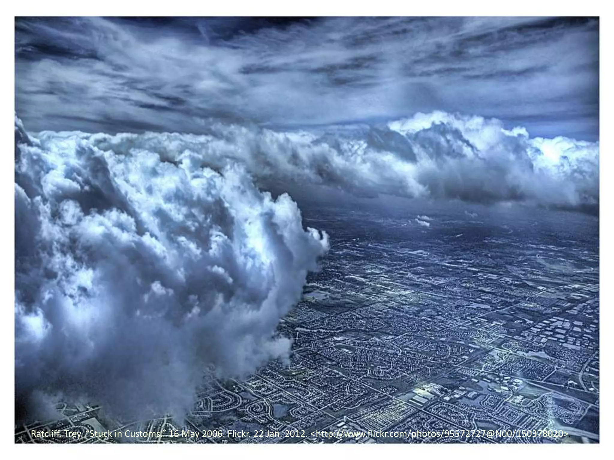 Ratcliff, Trey. “Stuck in Customs.” 16 May 2006. Flickr. 22 Jan. 2012. <http://www.flickr.com/photos/95572727@N00/150378020>.
 