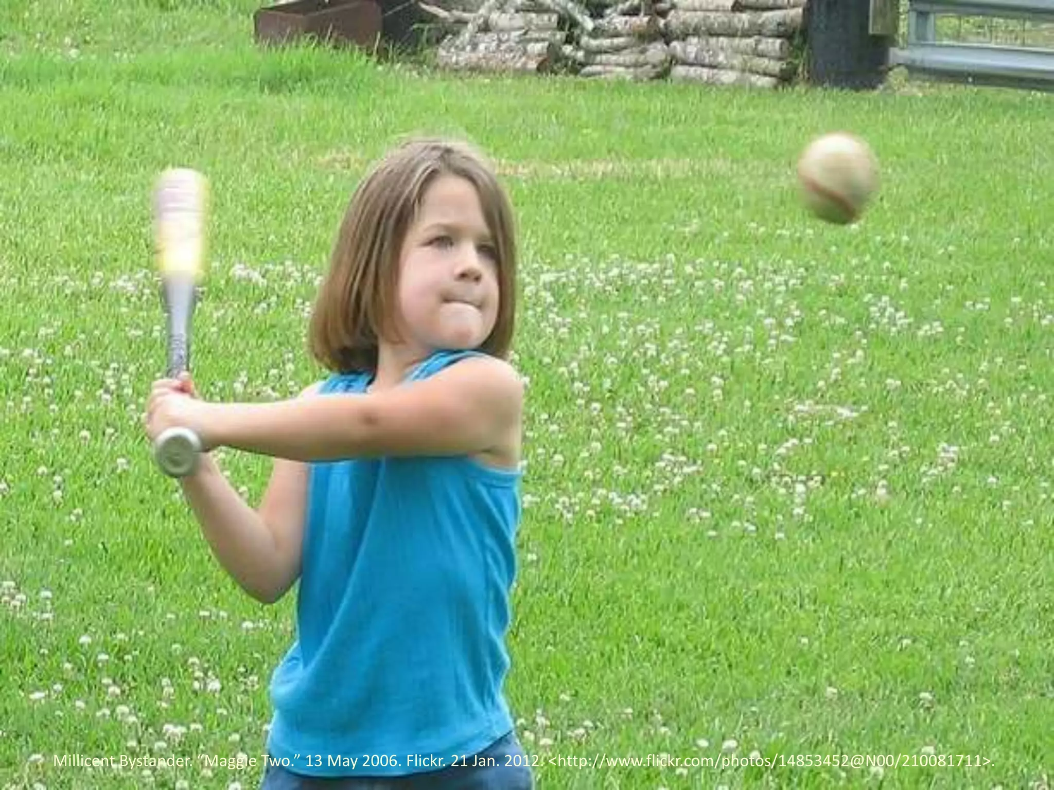 Millicent Bystander. “Maggie Two.” 13 May 2006. Flickr. 21 Jan. 2012. <http://www.flickr.com/photos/14853452@N00/210081711>.
 