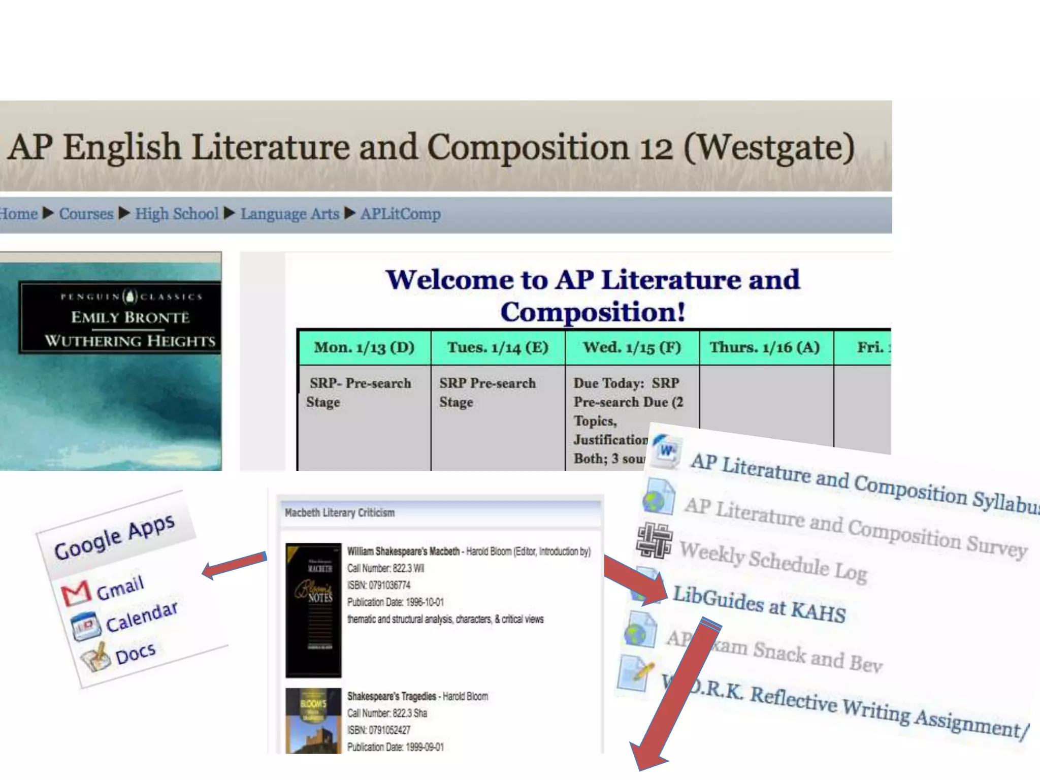 …or other curricular area courses:
Curated resources &
Productivity tools
All embedded into online
course rooms using API utility
 