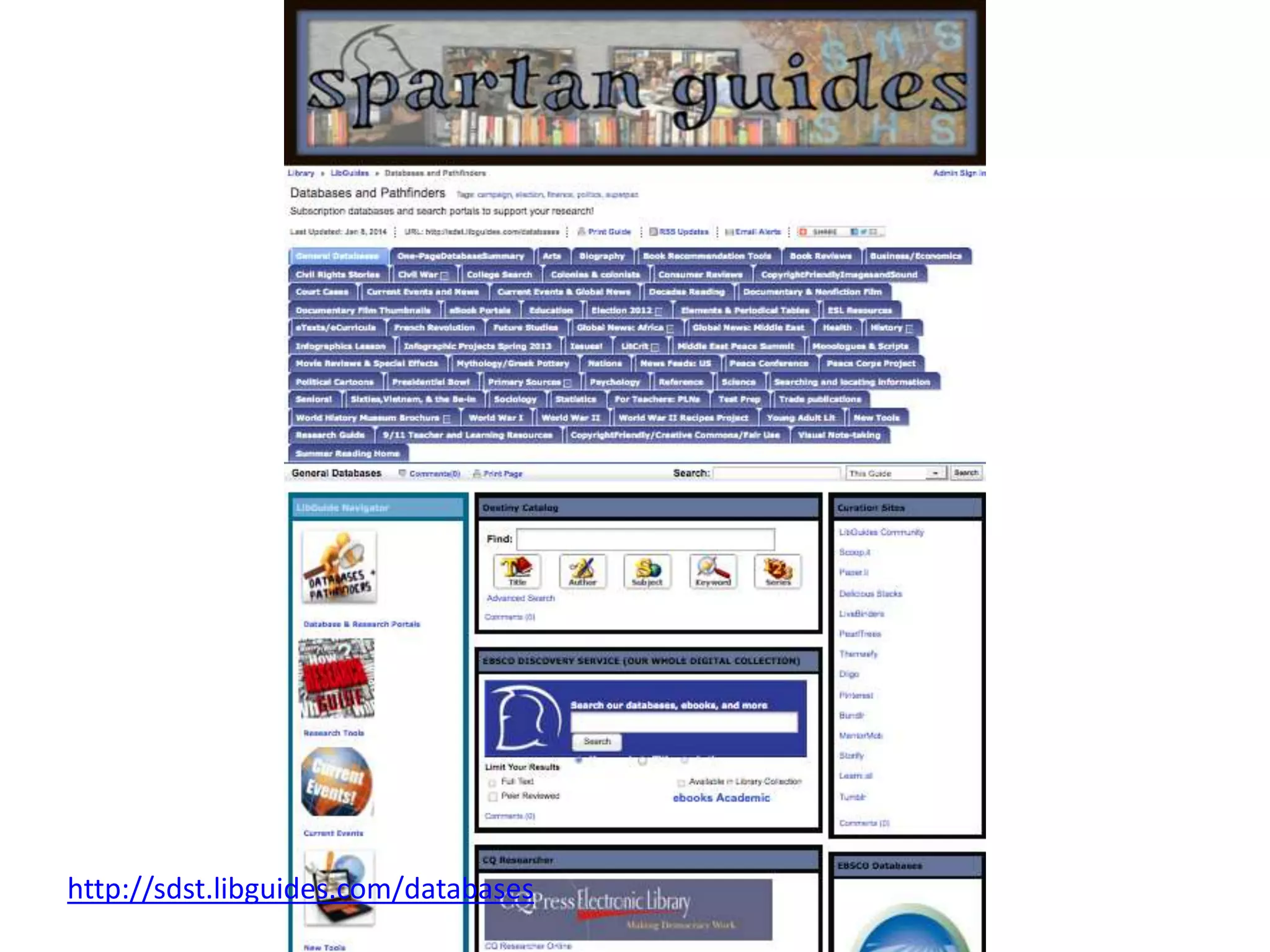 http://sdst.libguides.com/databases
 