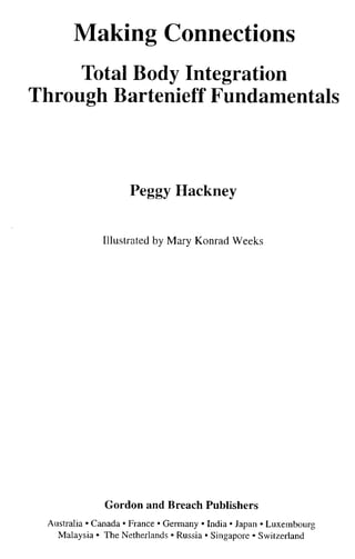 Making Connections by Peggy Hackney
