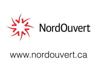 www.nordouvert.ca
 