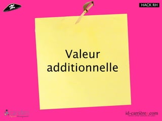 HACK RH




   Valeur
additionnelle
 