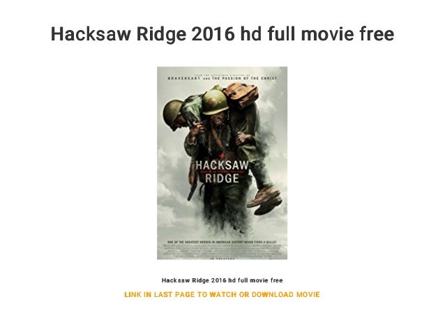 hacksaw ridge full movie online 480p